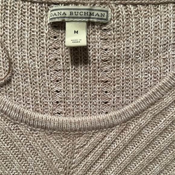 WOMENS DANA BUCHMAN SWEATER WITH DESIGN SIZE MEDIUM (LIKE NEW) - Picture 3 of 5
